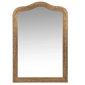 Miroir dorée 65×95